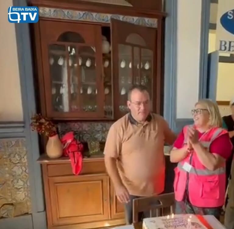 O Padre Luís Figueiredo, reitor do Seminário de Cernache do Bonjardim