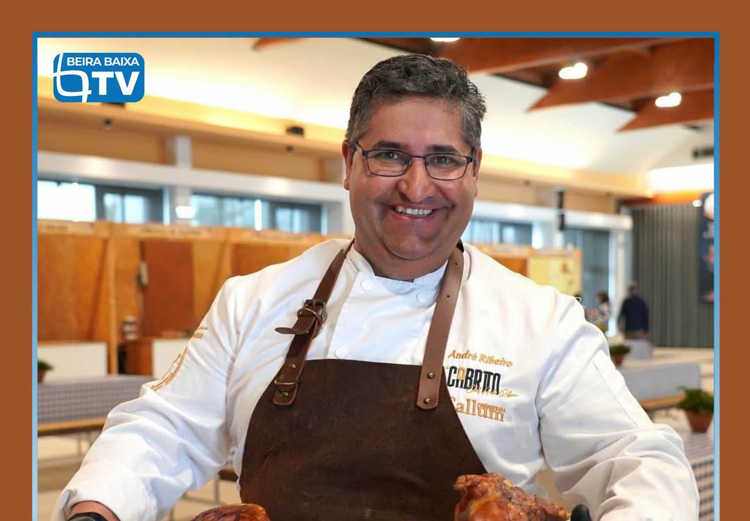 O chef André Ribeiro, ligado à valorização da gastronomia tradicional