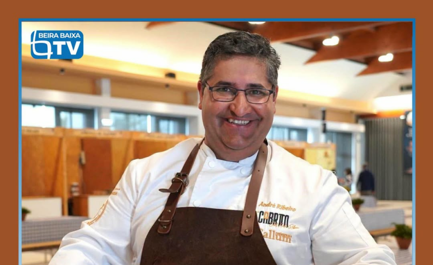 O chef André Ribeiro, ligado à valorização da gastronomia tradicional