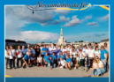 O grupo de peregrinos da Associação para Iniciativas para a Juventude de Nisa (I