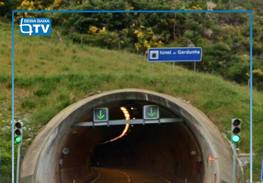 O túnel da Gardunha