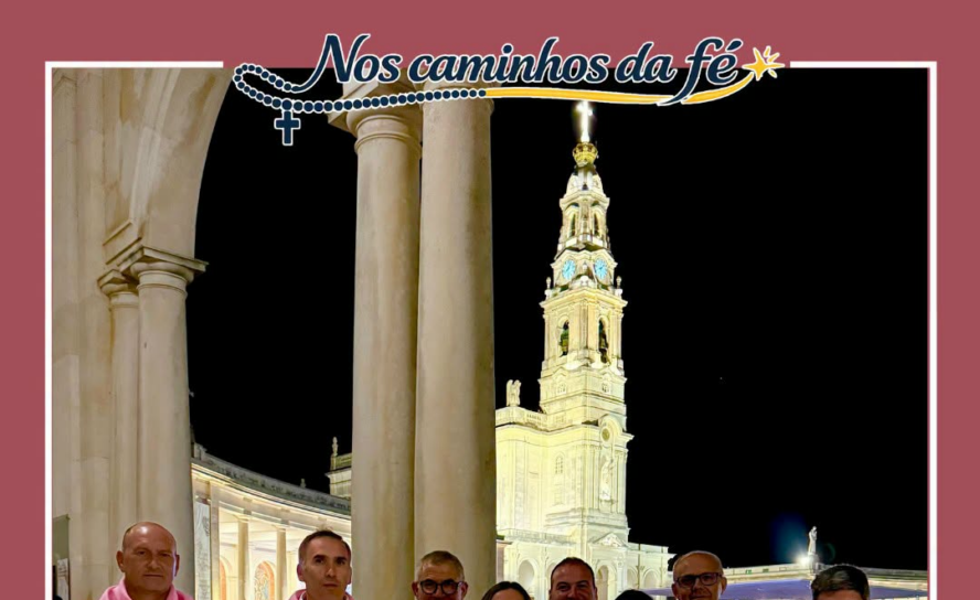 Oito elementos do Grupo de Peregrinos Rainha da Paz, de Castelo Branco
