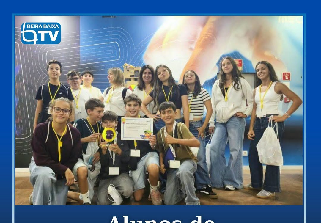 Os alunos do 6.º ano do Agrupamento de Escolas José Silvestre Ribeiro