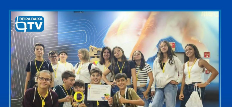 Os alunos do 6.º ano do Agrupamento de Escolas José Silvestre Ribeiro