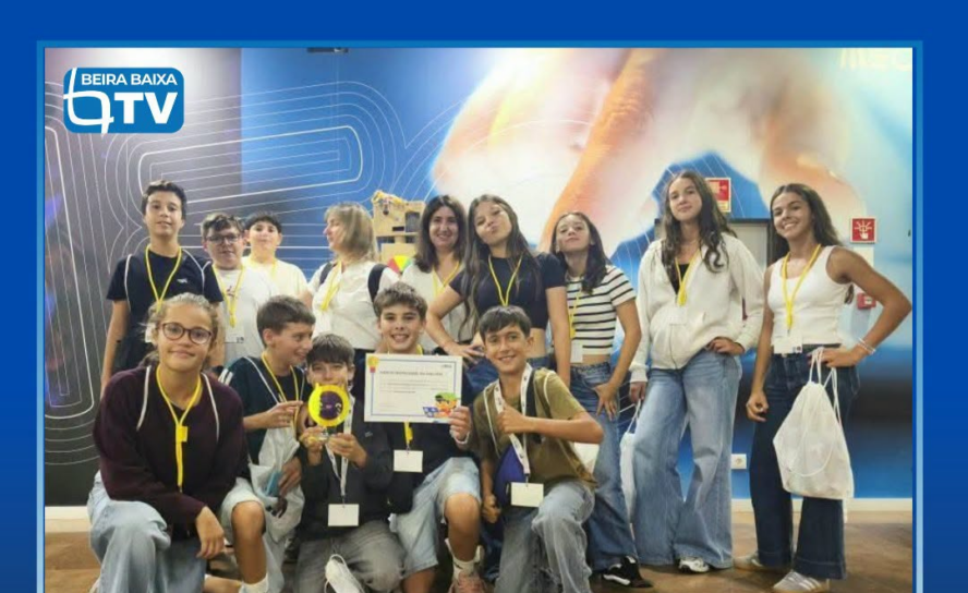 Os alunos do 6.º ano do Agrupamento de Escolas José Silvestre Ribeiro