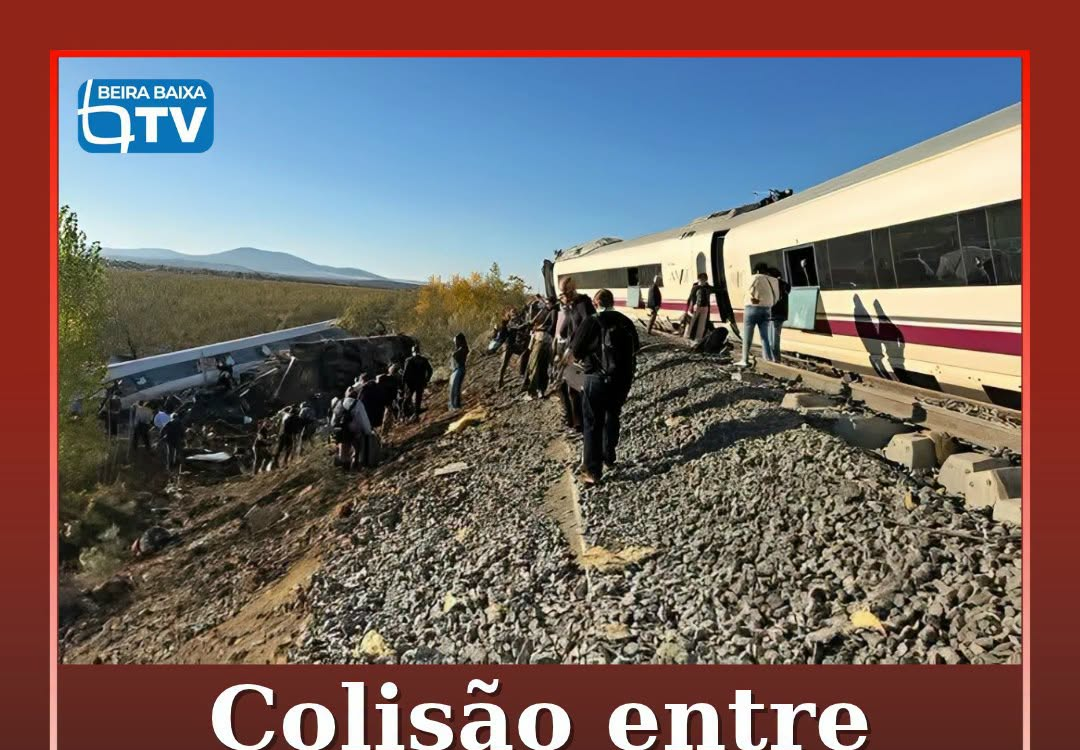Pelo menos 50 pessoas morreram e 179 ficaram feridas numa colisão entre dois com