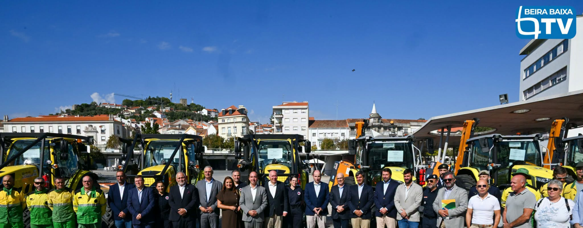 Tratores atribuídos a autarquias do distrito de Castelo Branco