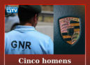 Um grupo de cinco homens roubou um Porsche na passada noite de domingo