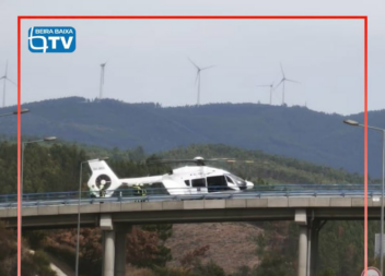Um homem de 45 anos foi helitransportado, esta sexta-feira