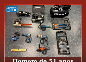 Um homem de 51 anos foi constituído arguido por suspeita de vários furtos em res