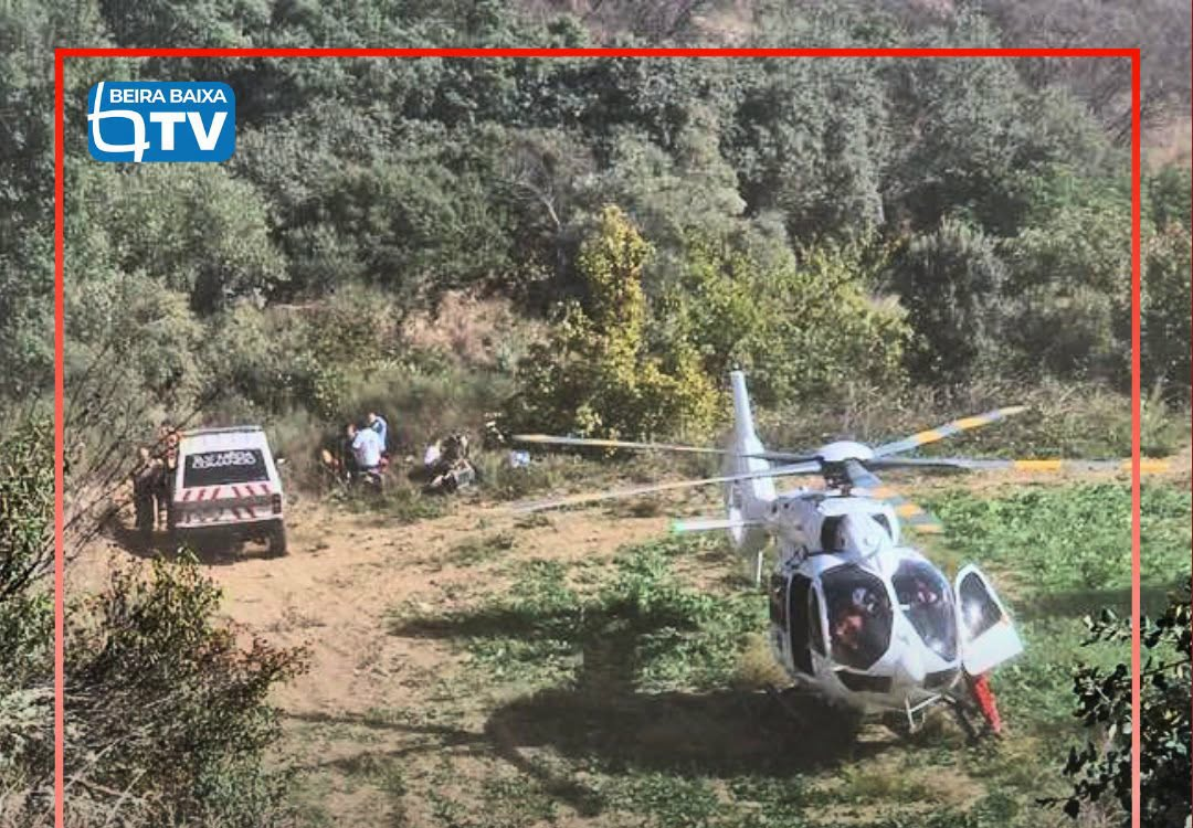 Um homem de 72 anos morreu esta quinta-feira na sequência de um acidente com um
