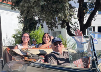 Um passeio em carros antigos pelas ruas de Castelo Branco marcou