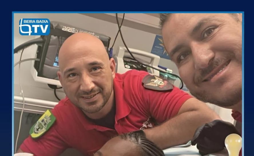 Uma mulher residente em Vale da Amoreira, município da Moita